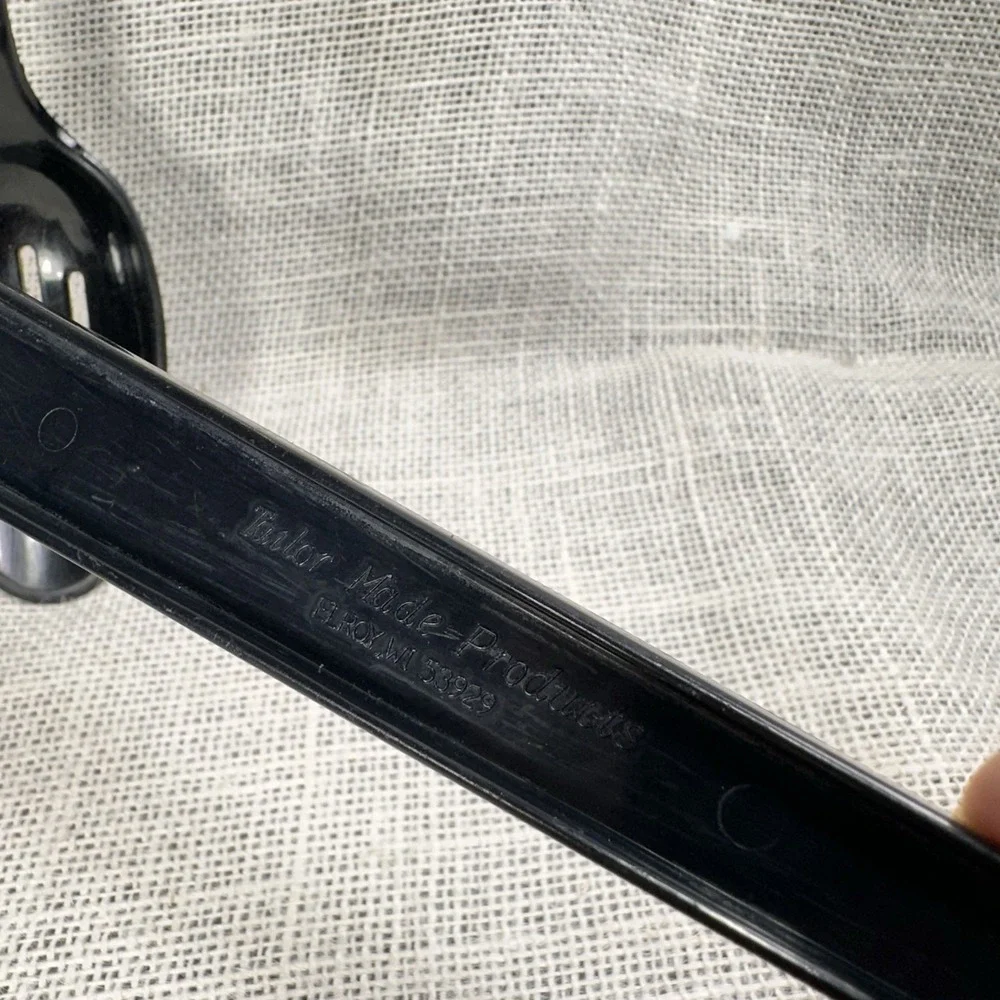 Tailor Made Products Black Nylon Slotted Spoon & Pasta Server USA Elroy‎ WI